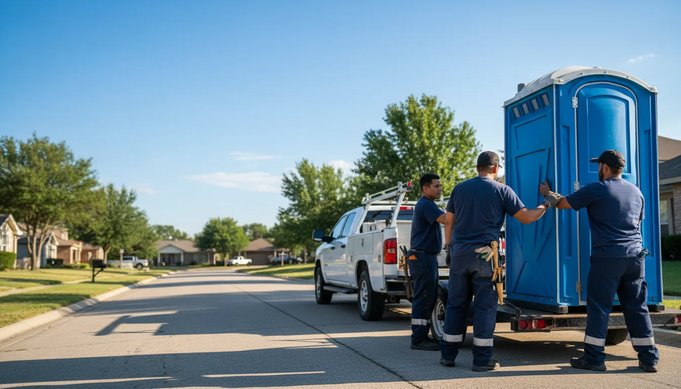 Portable Toilet Rental in Santo, TX near me